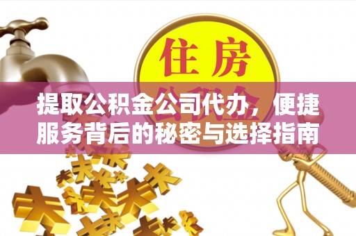 望牛墩提取公积金公司代办，便捷服务背后的秘密与选择指南