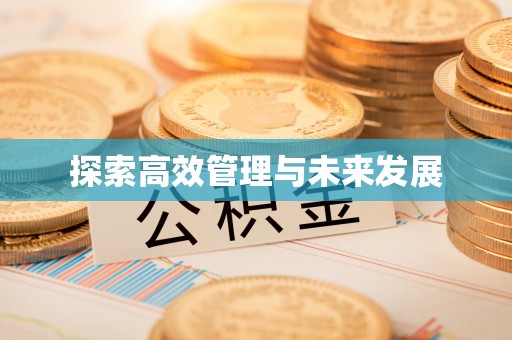 望牛墩探索高效管理与未来发展