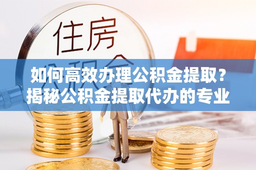望牛墩如何高效办理公积金提取？揭秘公积金提取代办的专业服务