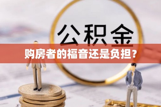 望牛墩购房者的福音还是负担？