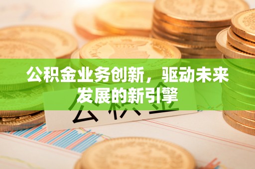望牛墩公积金业务创新，驱动未来发展的新引擎