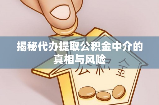 望牛墩揭秘代办提取公积金中介的真相与风险