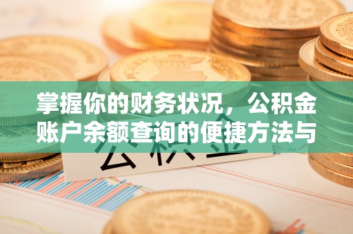 望牛墩掌握你的财务状况，公积金账户余额查询的便捷方法与重要性