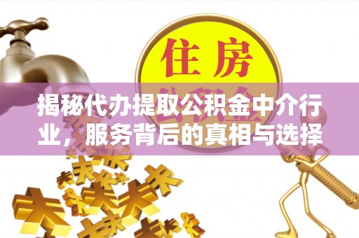 望牛墩揭秘代办提取公积金中介行业，服务背后的真相与选择指南