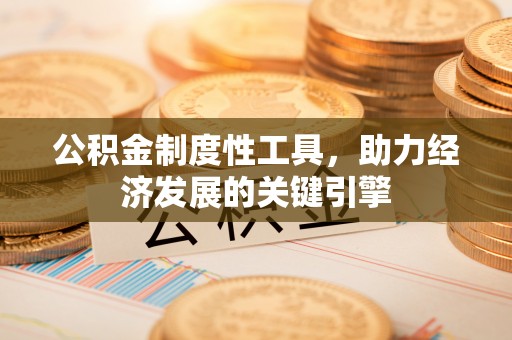望牛墩公积金制度性工具，助力经济发展的关键引擎