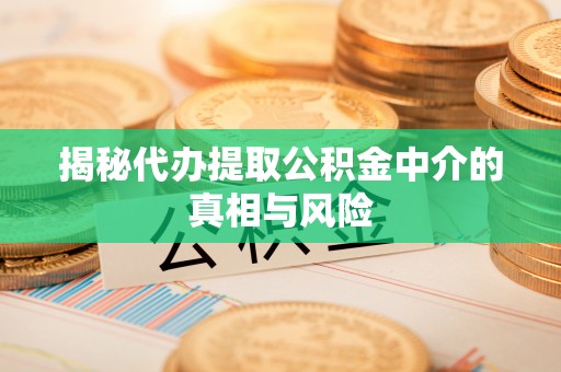 望牛墩揭秘代办提取公积金中介的真相与风险