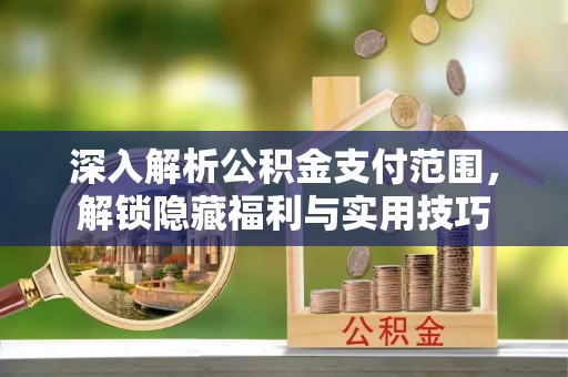 望牛墩深入解析公积金支付范围，解锁隐藏福利与实用技巧