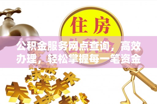 望牛墩公积金服务网点查询，高效办理，轻松掌握每一笔资金动态