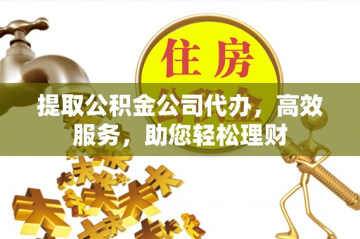 望牛墩提取公积金公司代办，高效服务，助您轻松理财