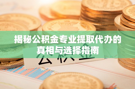 望牛墩揭秘公积金专业提取代办的真相与选择指南