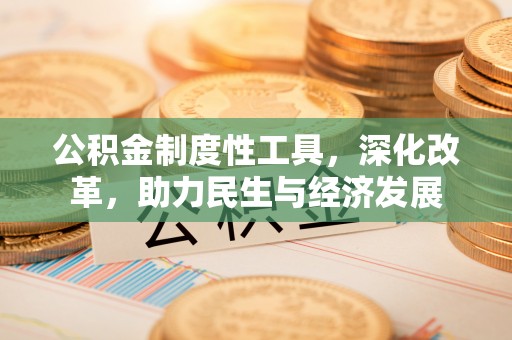 望牛墩公积金制度性工具，深化改革，助力民生与经济发展