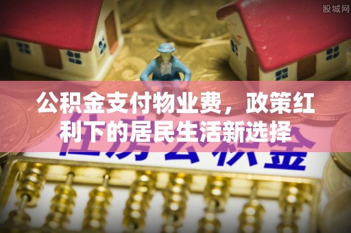 望牛墩公积金支付物业费，政策红利下的居民生活新选择