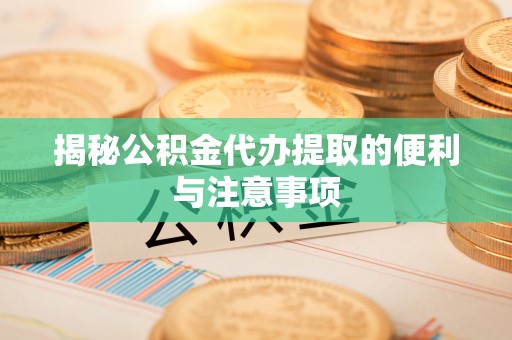 望牛墩揭秘公积金代办提取的便利与注意事项