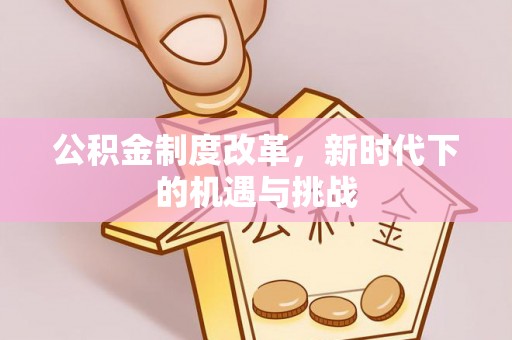 望牛墩公积金制度改革，新时代下的机遇与挑战