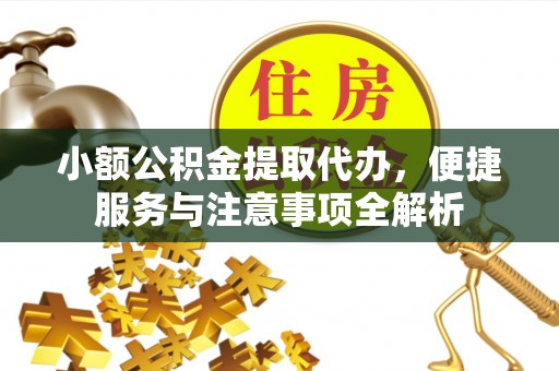 望牛墩小额公积金提取代办，便捷服务与注意事项全解析
