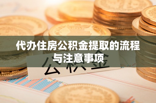 望牛墩代办住房公积金提取的流程与注意事项