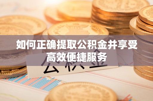 望牛墩如何正确提取公积金并享受高效便捷服务