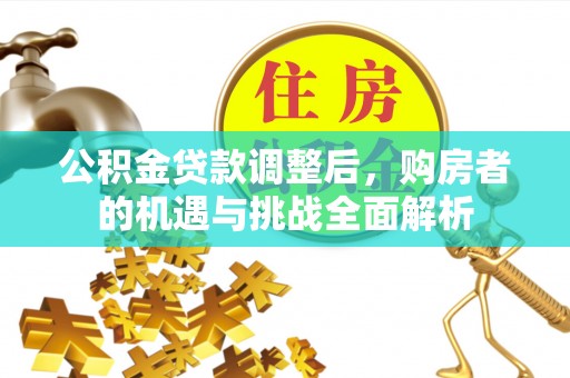 望牛墩公积金贷款调整后，购房者的机遇与挑战全面解析