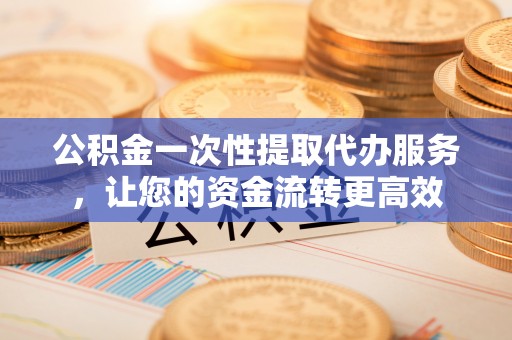 望牛墩公积金一次性提取代办服务，让您的资金流转更高效