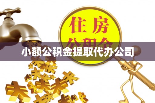 望牛墩小额公积金提取代办公司