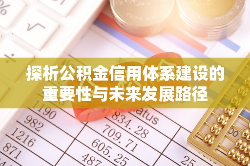 望牛墩探析公积金信用体系建设的重要性与未来发展路径